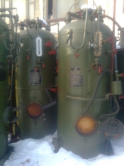 Паровой котел парогенератор  400 килограмов пара в час , КД- 400 с военного хранения